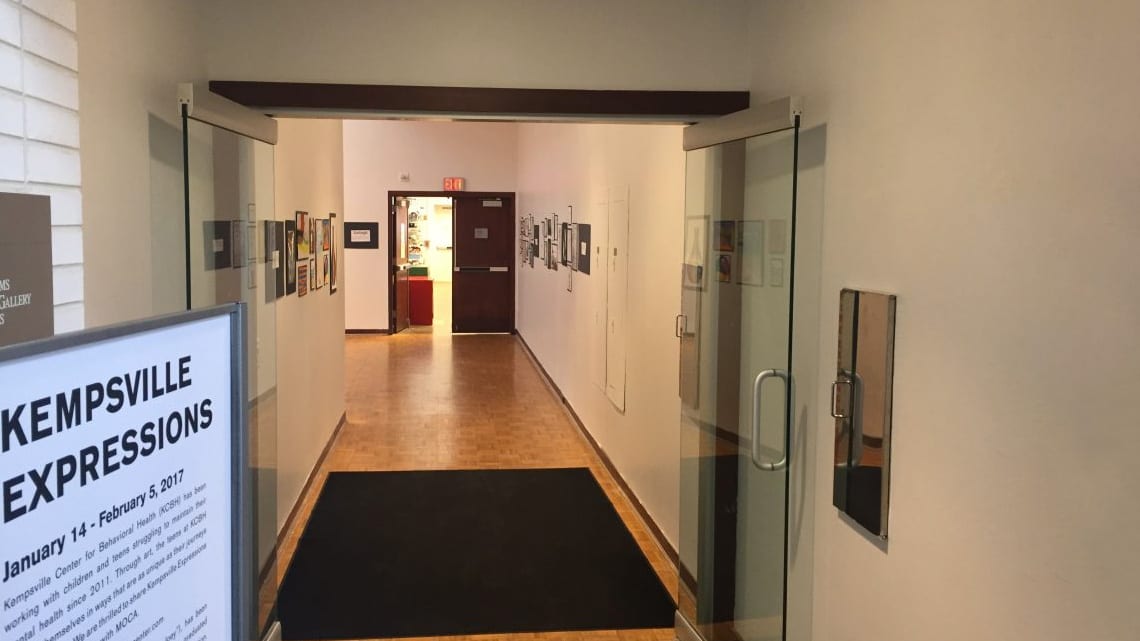 Kempsville Center for Behavioral Health Facility hallway